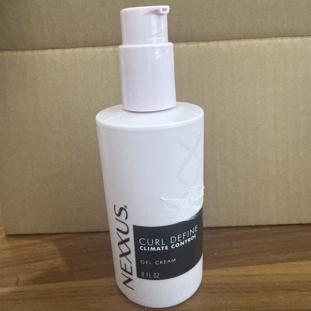Nexxus Curl Define Climate Control Hair Gel Cream - 8oz NEW